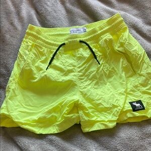 Bright Yellow Swim Shorts
